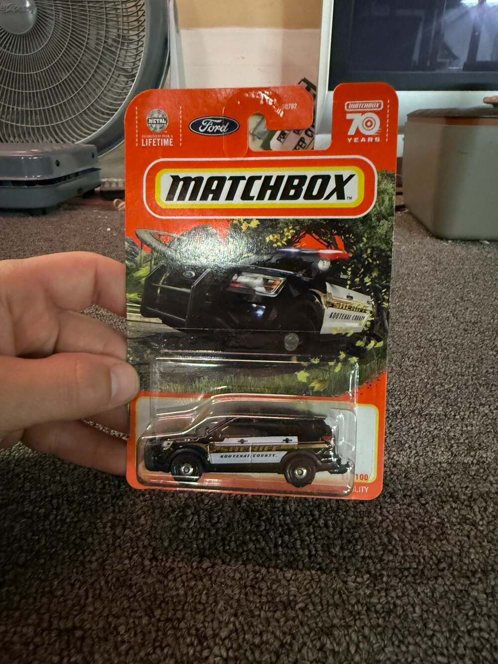 Matchbox 2016 Ford Interceptor Utility Kootenai County Sheriff 24/100